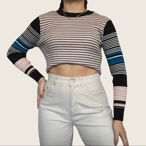 4/$25 Forever 21 multicolor striped sweater
